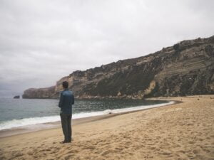 man by the sea